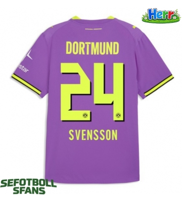 Borussia Dortmund Daniel Svensson #24 Tredje Tröja 2026-27 Kortärmad